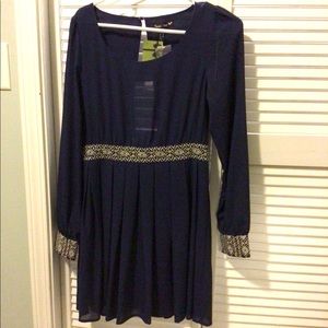 Navy blue dress